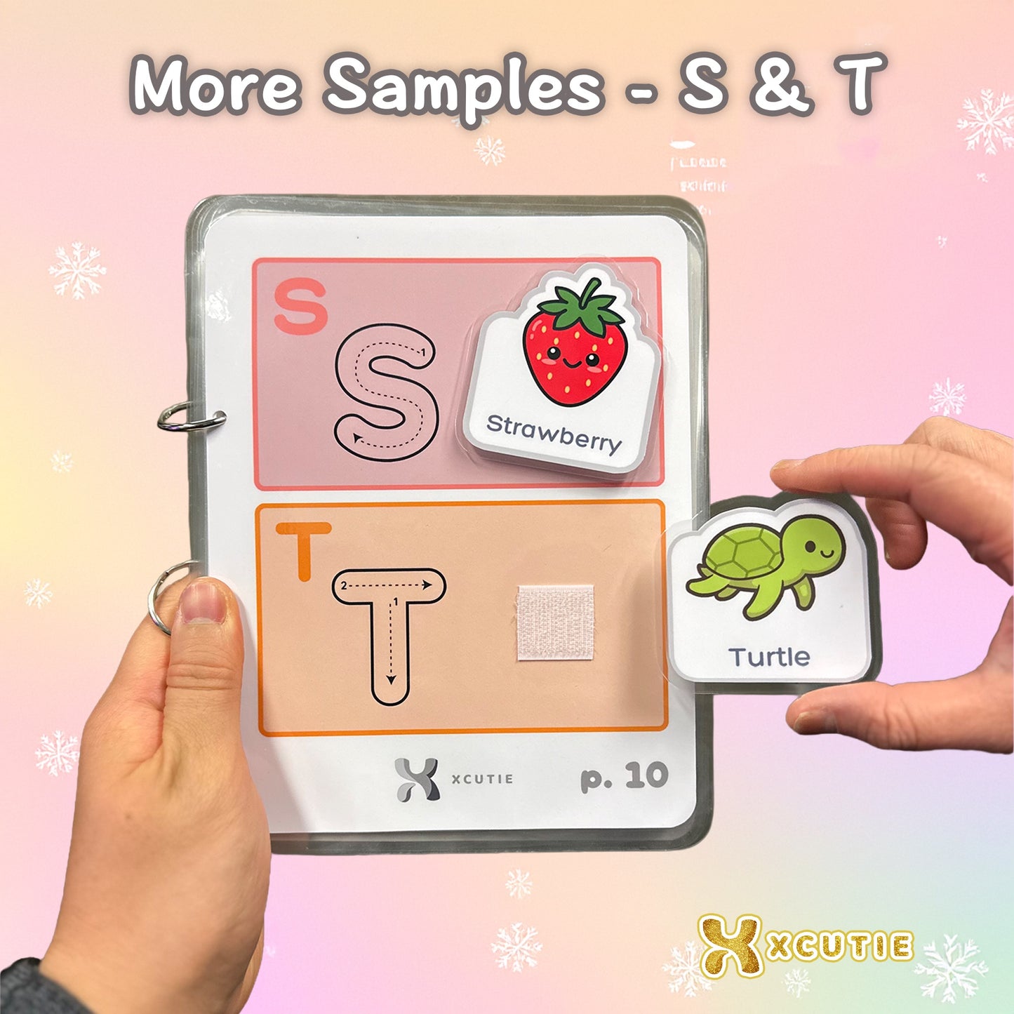 My ABC Sticker Book – "Quiet Book" for Busy Toddlers Interaction