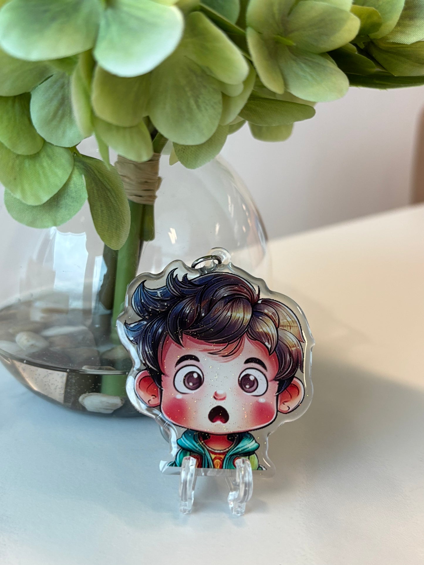 The Oh-My Moment - Cutie in shock keyring