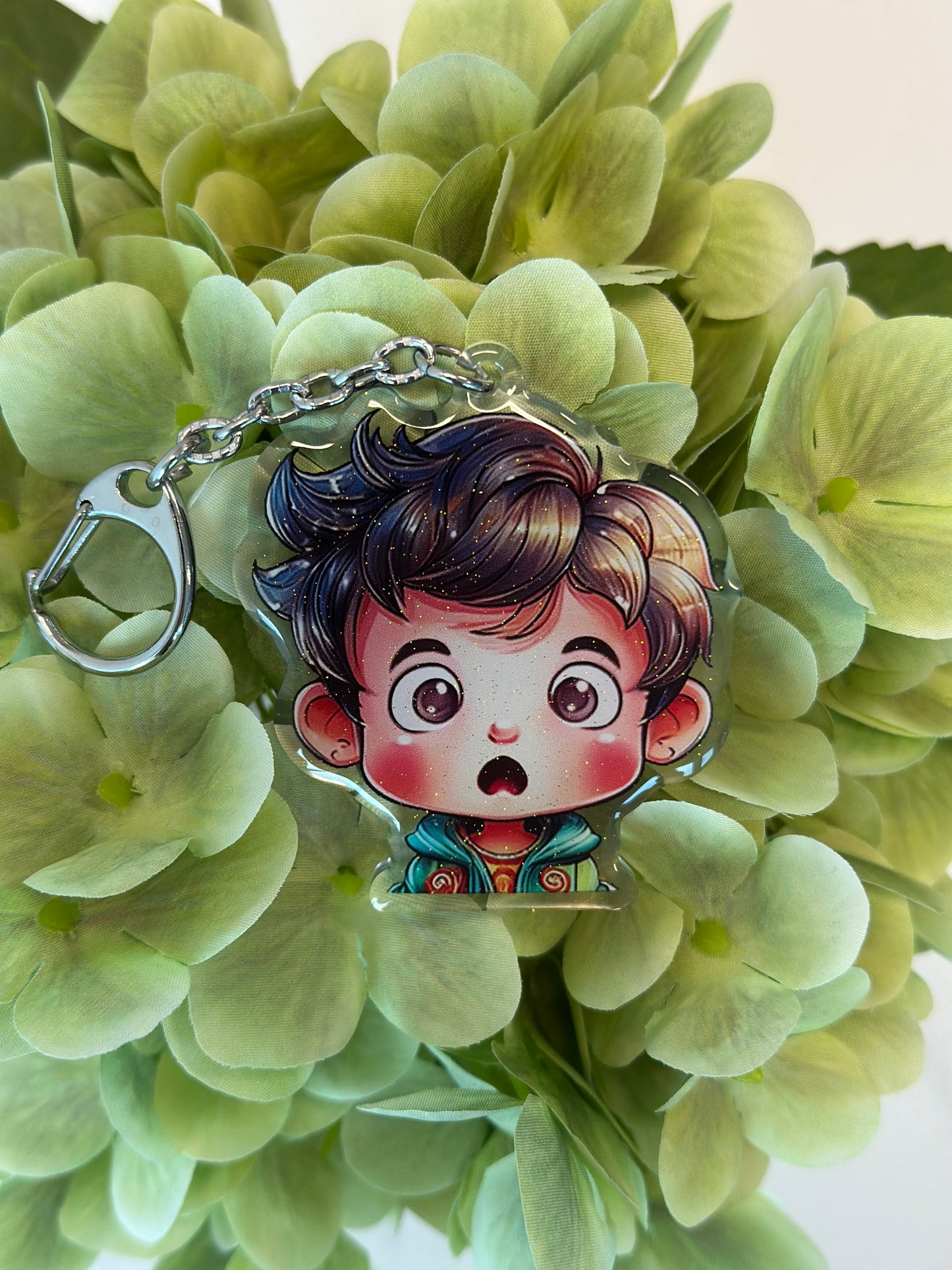 The Oh-My Moment - Cutie in shock keyring