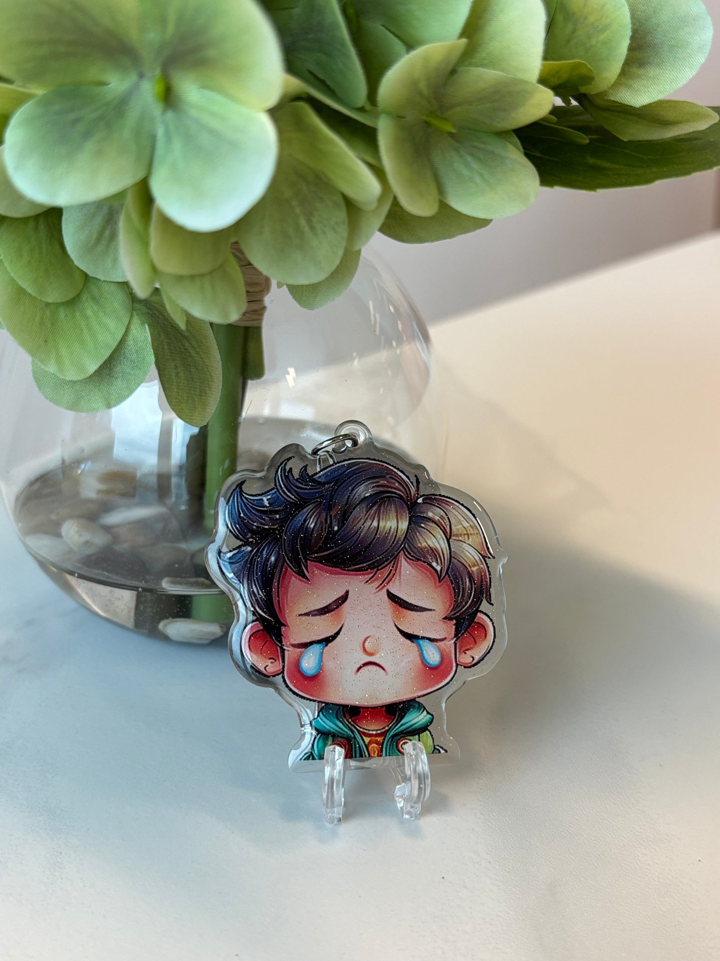 Boy In Tears - The teardrop cutie keyring