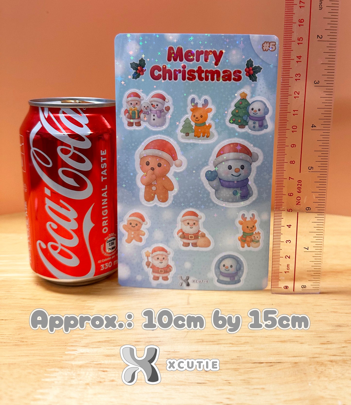 QQ Christmas Sticker Pack Set 05 | 10 Stickers