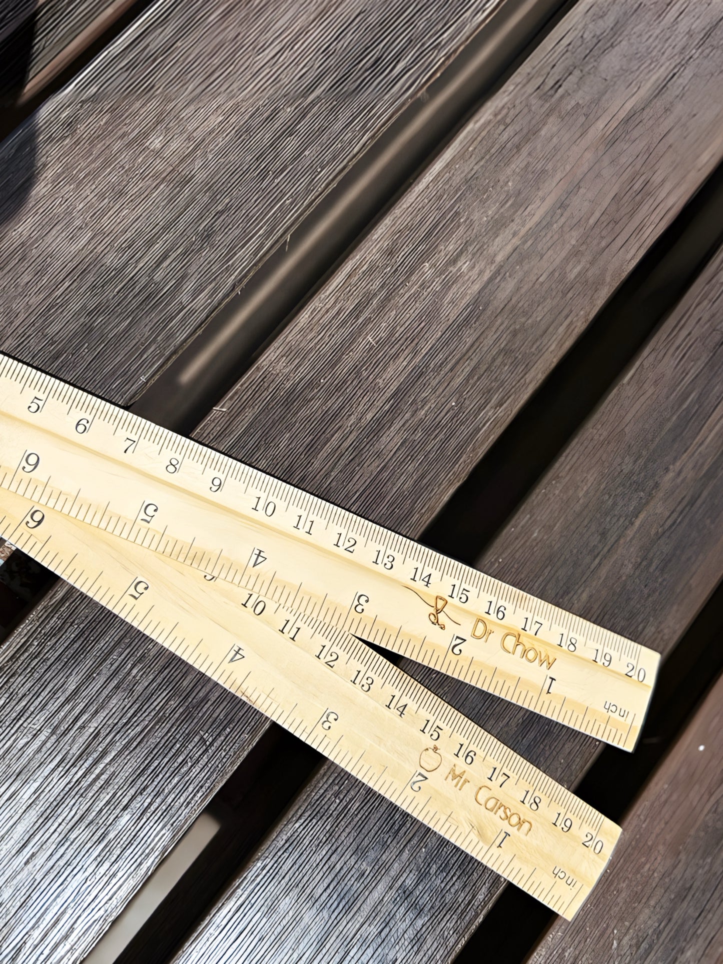 Wooden Ruler – Personalized Gift for Teachers, Students & Friends