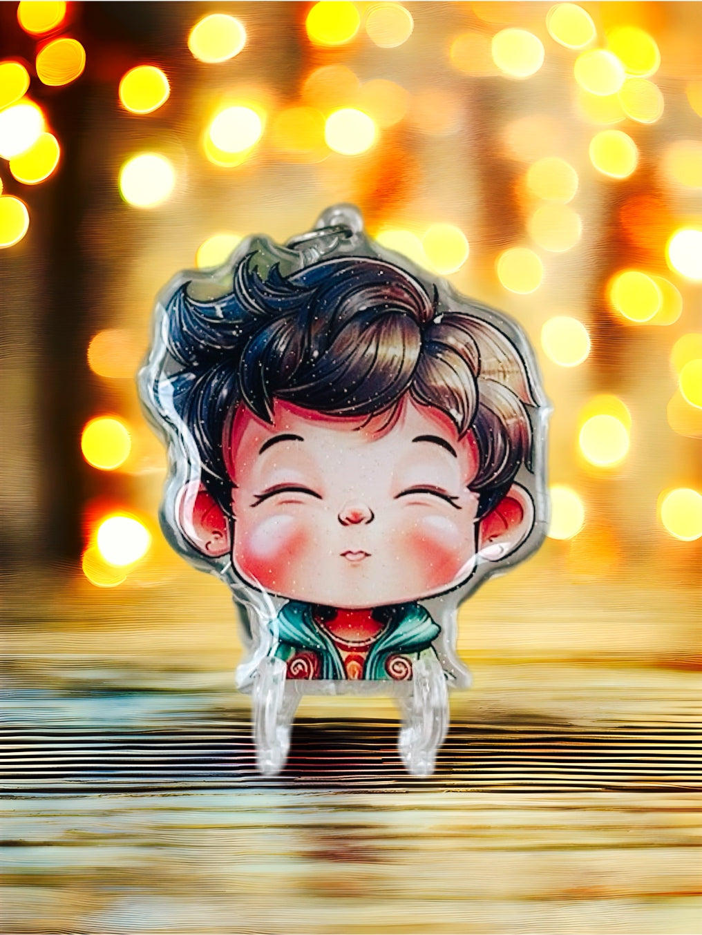 Joy Bringer - Happy Boy Charm Keyring