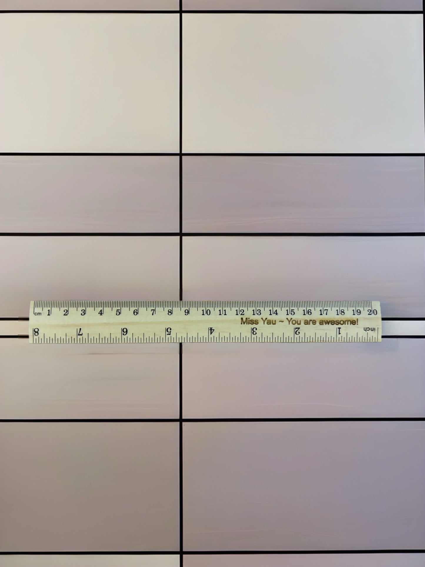 Wooden Ruler – Personalized Gift for Teachers, Students & Friends