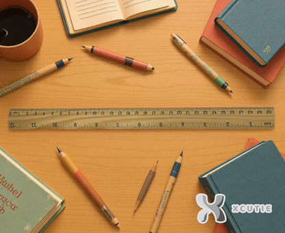 Wooden Ruler – Personalized Gift for Teachers, Students & Friends