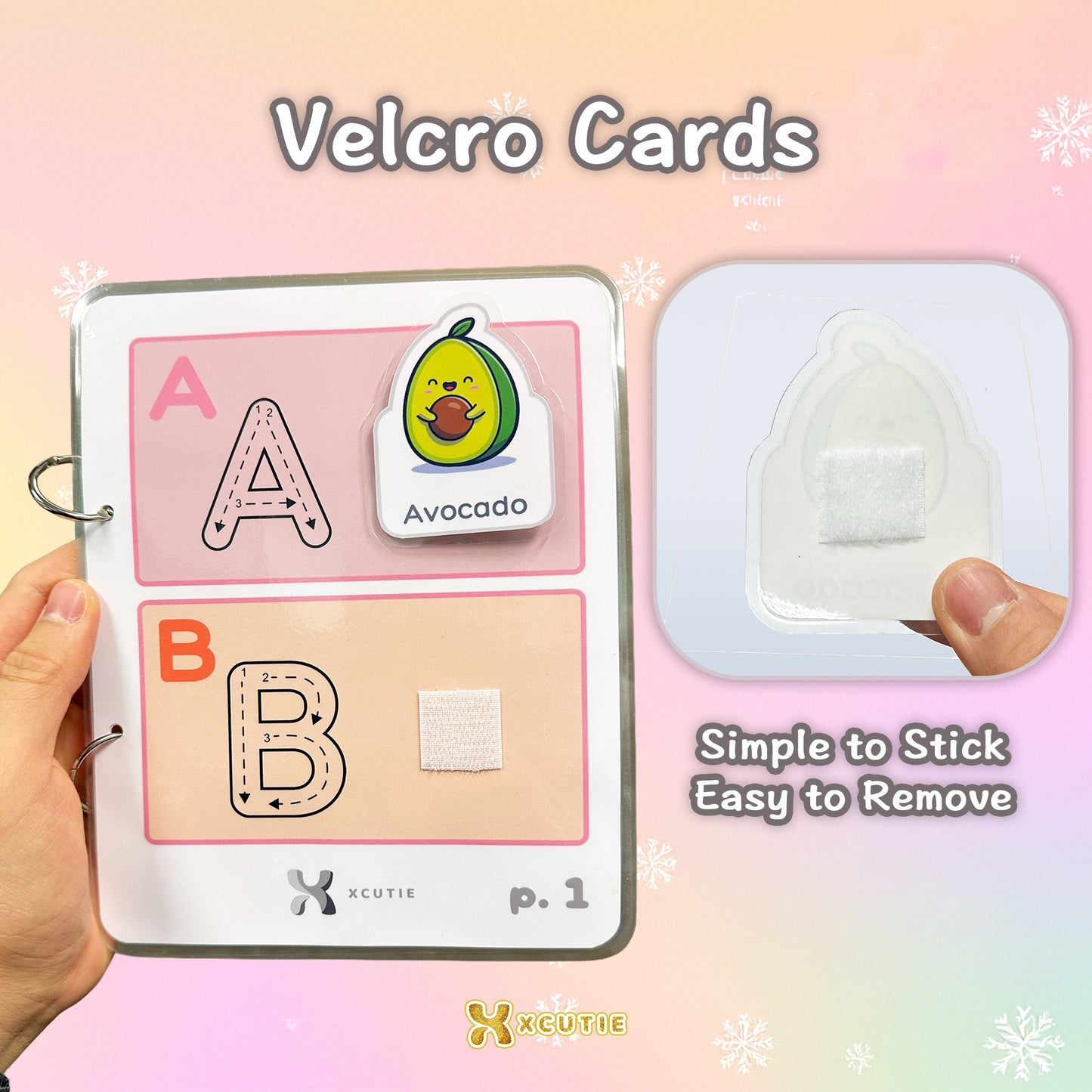 My ABC Sticker Book – "Quiet Book" for Busy Toddlers Interaction