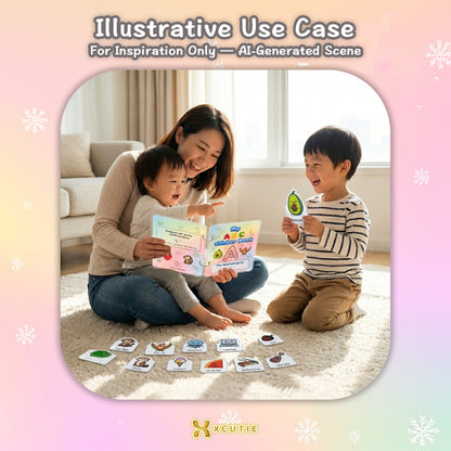 My ABC Sticker Book – "Quiet Book" for Busy Toddlers Interaction