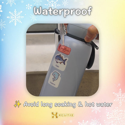 📗 字母學習貼紙 – AZ 詞彙，兒童教育貼紙