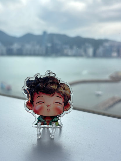 Joy Bringer - Happy Boy Charm Keyring