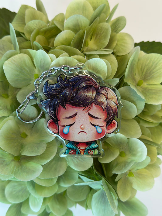 Boy In Tears  - The teardrop cutie keyring