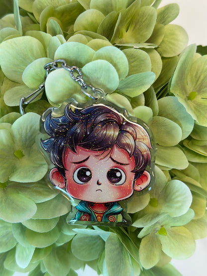 Little Blue One  - A little off cutie keyring