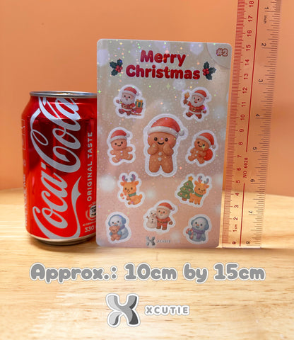 QQ Christmas Sticker Pack Set 02 | 10 Stickers
