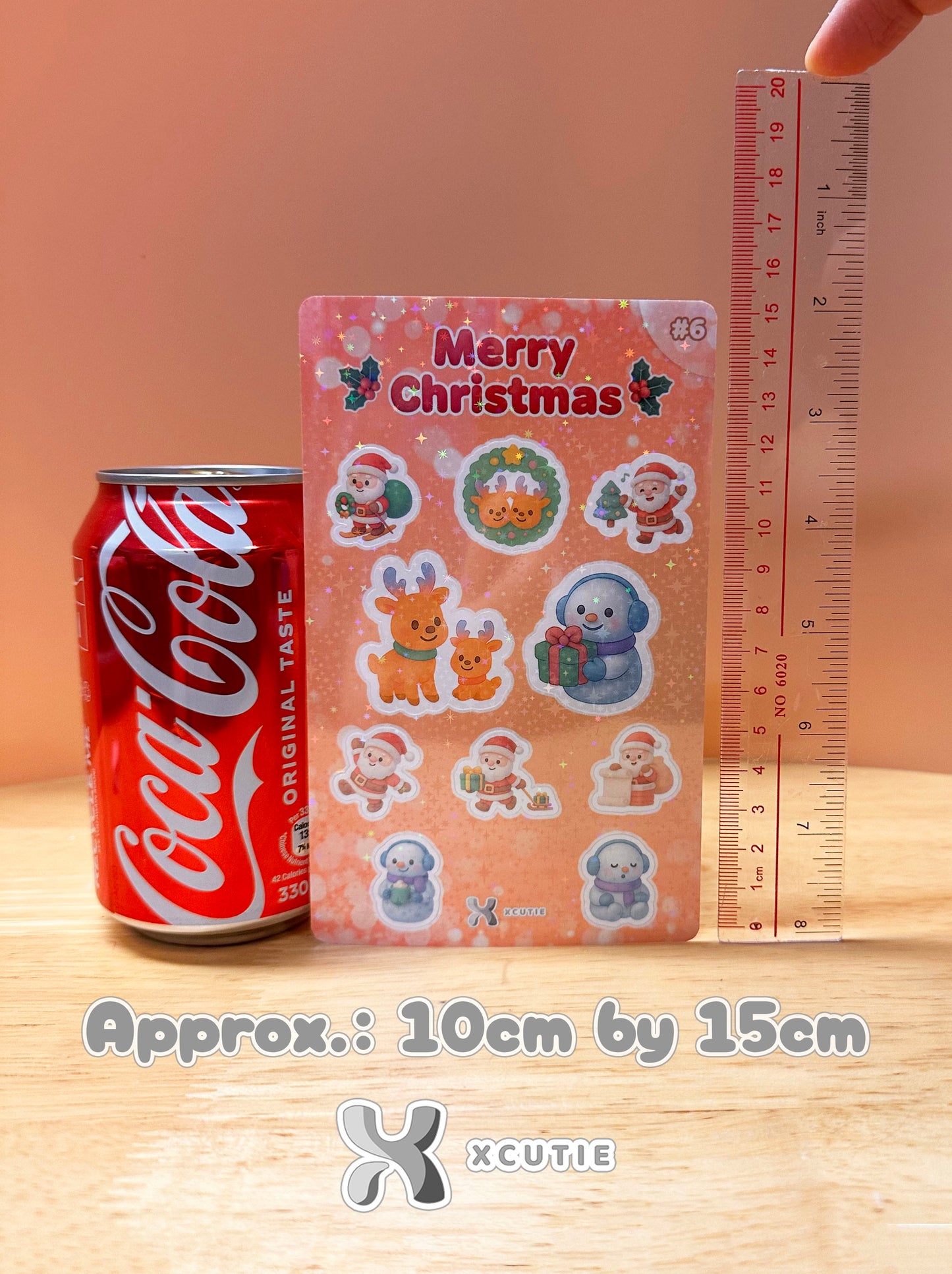 QQ Christmas Sticker Pack Set 06 | 10 Stickers