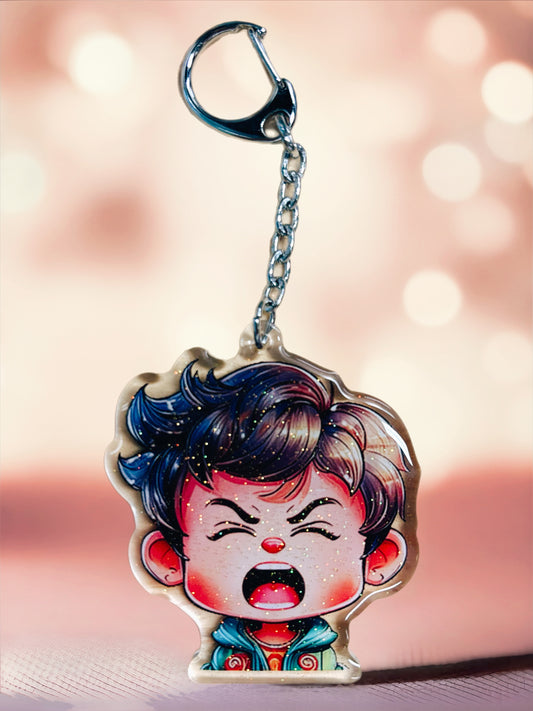 The Yell Cutie - Sound on, mood maxed keyring
