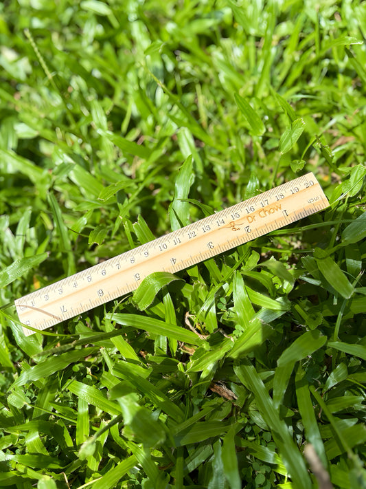 Wooden Ruler – Personalized Gift for Teachers, Students & Friends