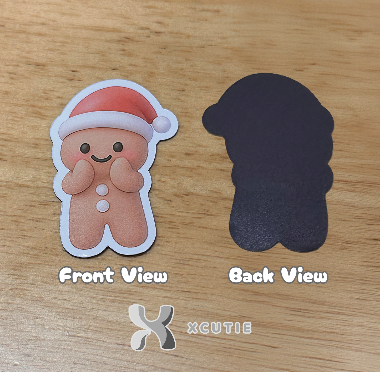 Gingerbread Man Magnet - Christmas Set | 16 pcs/ pack