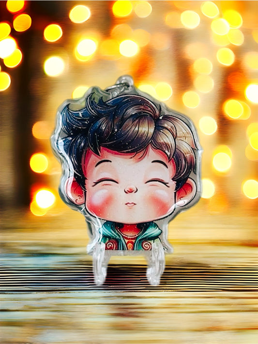 Joy Bringer - Happy Boy Charm Keyring