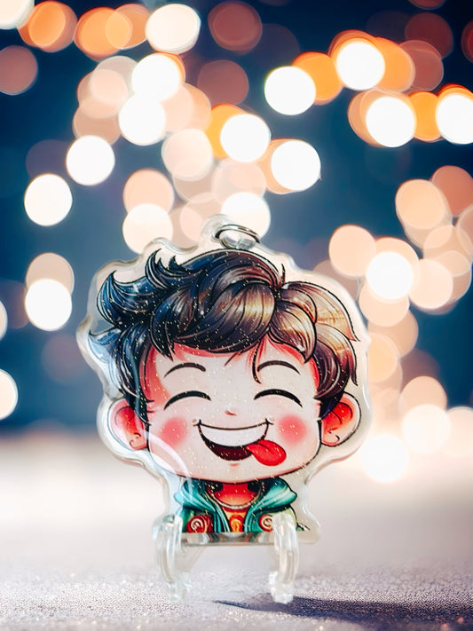 Foodie Friend - Yummy Cutie Boy Charm Keyring