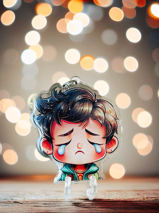 Boy In Tears  - The teardrop cutie keyring