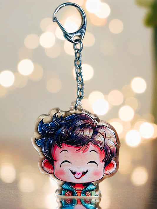 Little Tongue Pop Cutie -Too cute to behave keyring