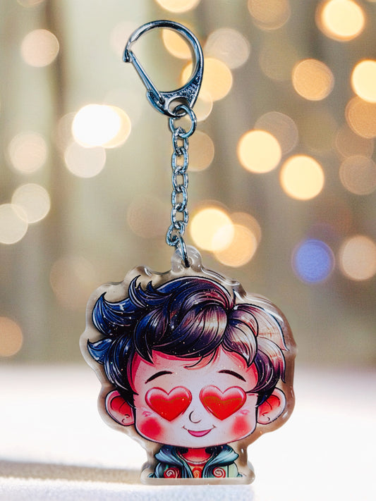 Love Bubble Cutie  - Full crush mode activated keyring