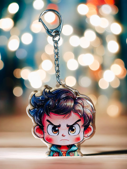 Mood Swing King - Too cute to stay mad keyring