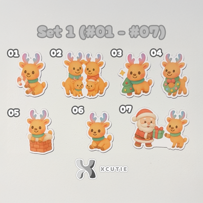 Reindeer Magnet - Christmas Set | 14 pcs/ pack