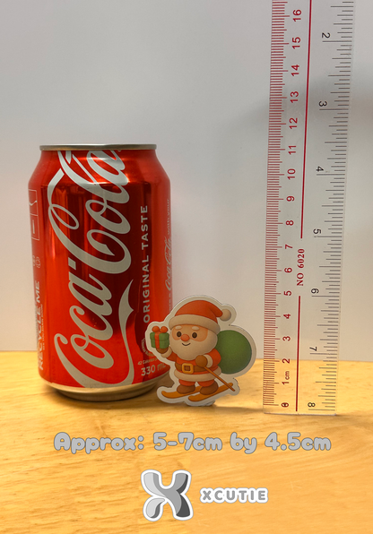 Santa Claus Sticker - Christmas Set 02 | 12 pcs/ pack