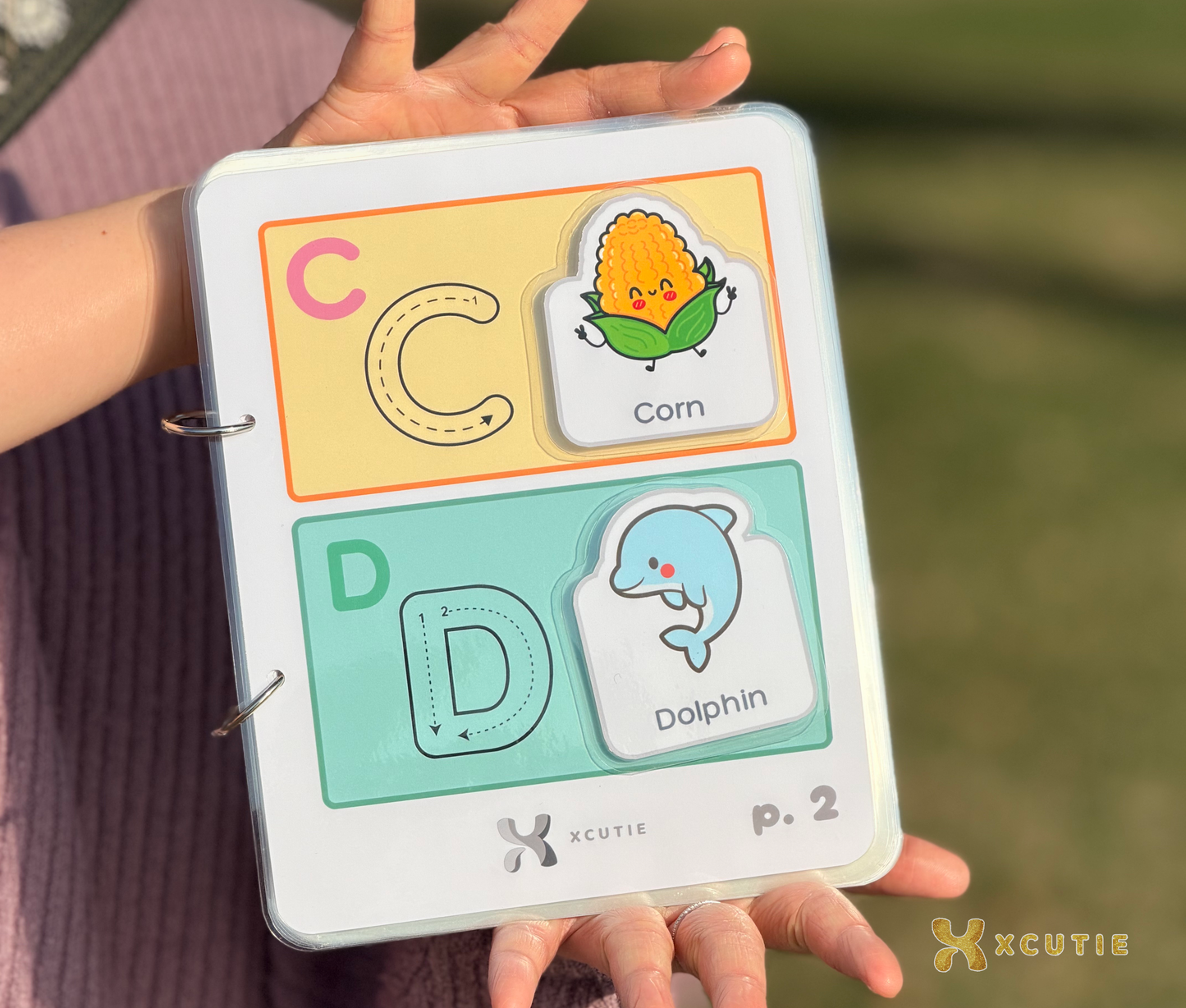 My ABC Sticker Book – "Quiet Book" for Busy Toddlers Interaction