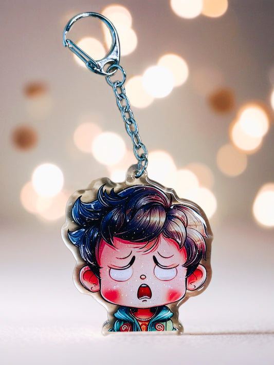 The Seriously Cutie - “This face says it all” keyring