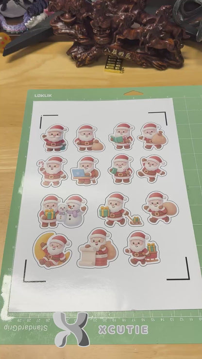 Santa Claus Magnet - Christmas Set 01 | 14 pcs/ pack