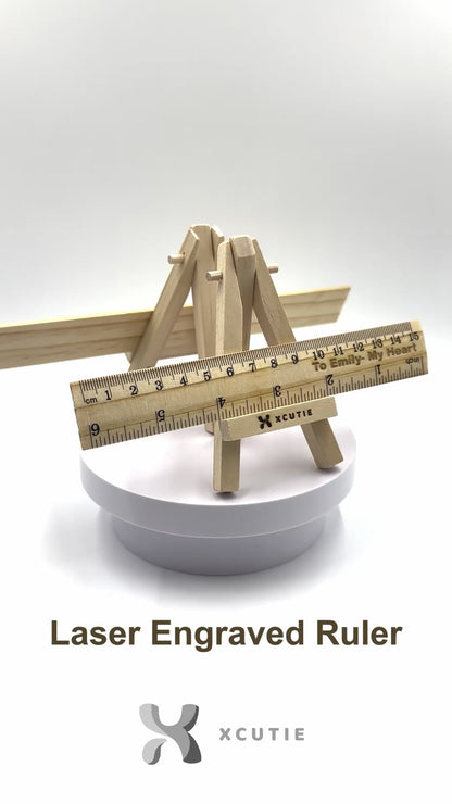 Wooden Ruler – Personalized Gift for Teachers, Students & Friends